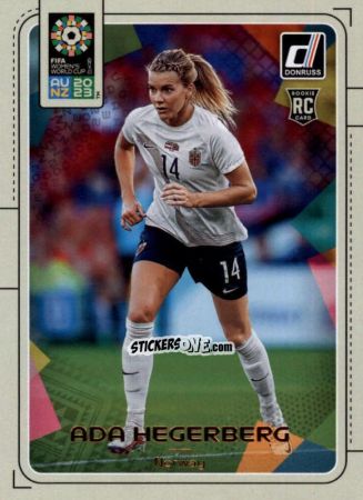 Figurina Ada Hegerberg - Donruss Soccer FIFA Women's World Cup 2023
 n. 216 - Panini