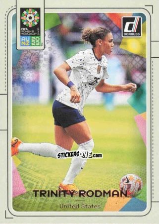 Sticker Trinity Rodman - Donruss Soccer FIFA Women's World Cup 2023
 n. 218 - Panini