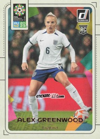Cromo Alex Greenwood - Donruss Soccer FIFA Women's World Cup 2023
 n. 222 - Panini