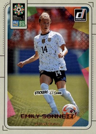 Sticker Emily Sonnett - Donruss Soccer FIFA Women's World Cup 2023
 n. 229 - Panini