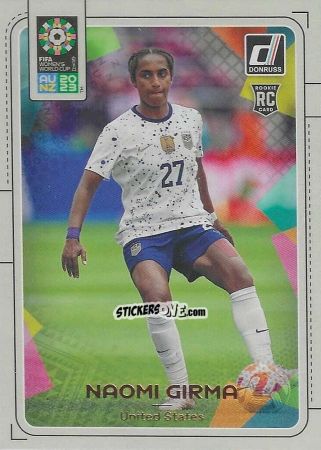Sticker Naomi Girma - Donruss Soccer FIFA Women's World Cup 2023
 n. 231 - Panini