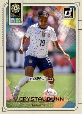 Figurina Crystal Dunn - Donruss Soccer FIFA Women's World Cup 2023
 n. 233 - Panini