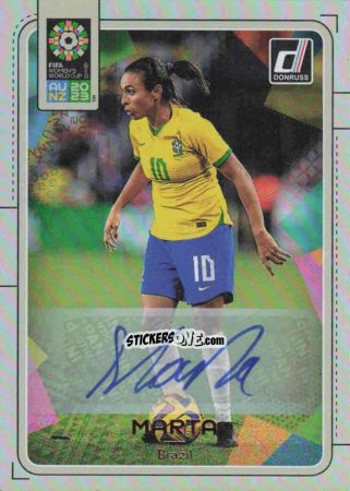 Sticker Marta - Donruss Soccer FIFA Women's World Cup 2023
 n. ASP202 - Panini