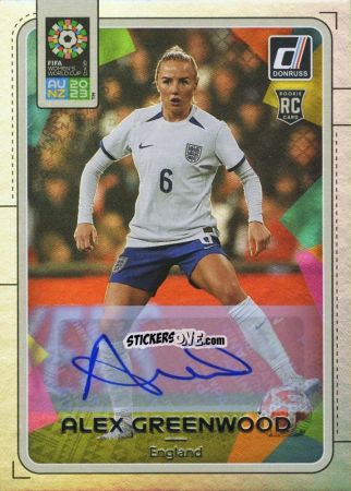 Figurina Alex Greenwood - Donruss Soccer FIFA Women's World Cup 2023
 n. ASP222 - Panini