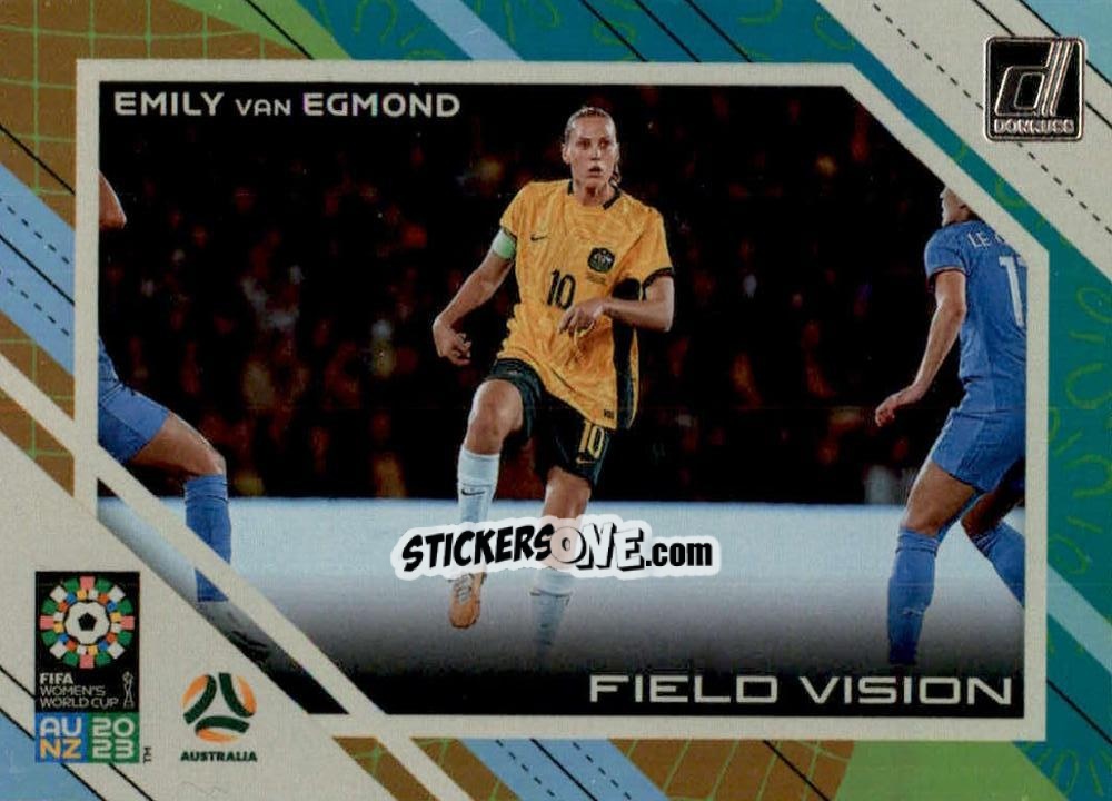 Cromo Emily van Egmond - Donruss Soccer FIFA Women's World Cup 2023
 n. FV1 - Panini