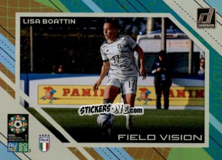 Cromo Lisa Boattin - Donruss Soccer FIFA Women's World Cup 2023
 n. FV11 - Panini