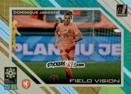 Figurina Dominique Janssen - Donruss Soccer FIFA Women's World Cup 2023
 n. FV15 - Panini