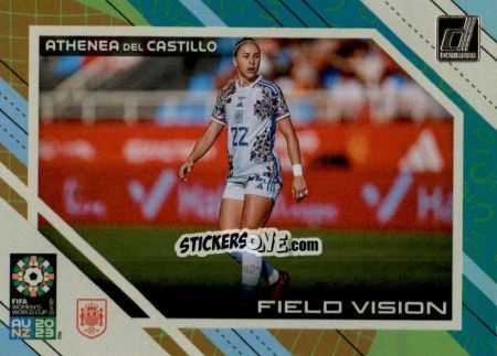 Figurina Athenea del Castillo - Donruss Soccer FIFA Women's World Cup 2023
 n. FV20 - Panini