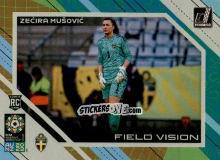 Sticker Zecira Musovic - Donruss Soccer FIFA Women's World Cup 2023
 n. FV21 - Panini