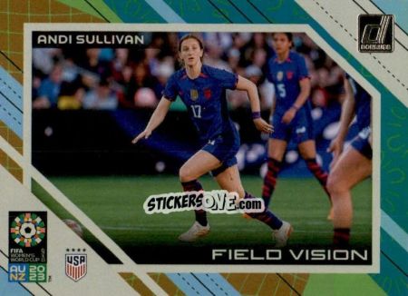Sticker Andi Sullivan - Donruss Soccer FIFA Women's World Cup 2023
 n. FV22 - Panini