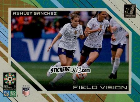 Sticker Ashley Sanchez - Donruss Soccer FIFA Women's World Cup 2023
 n. FV24 - Panini
