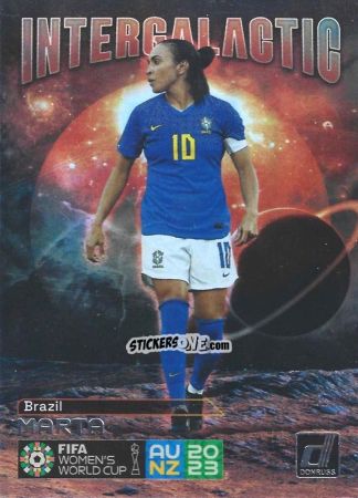 Sticker Marta - Donruss Soccer FIFA Women's World Cup 2023
 n. I2 - Panini