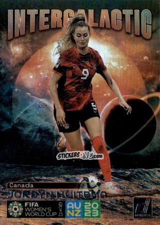 Figurina Jordyn Huitema - Donruss Soccer FIFA Women's World Cup 2023
 n. I3 - Panini