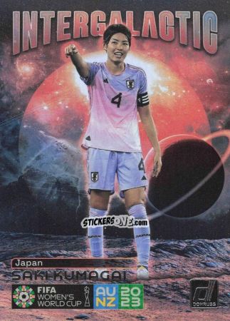Cromo Saki Kumagai - Donruss Soccer FIFA Women's World Cup 2023
 n. I10 - Panini