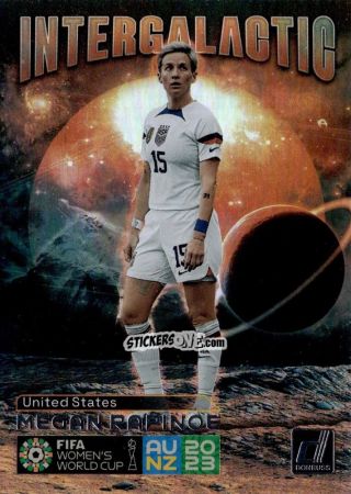 Cromo Megan Rapinoe - Donruss Soccer FIFA Women's World Cup 2023
 n. I16 - Panini