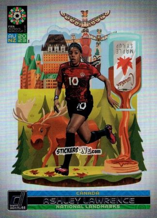Figurina Ashley Lawrence - Donruss Soccer FIFA Women's World Cup 2023
 n. NL3 - Panini