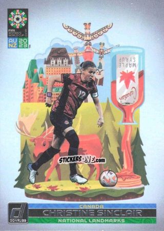 Figurina Christine Sinclair - Donruss Soccer FIFA Women's World Cup 2023
 n. NL4 - Panini
