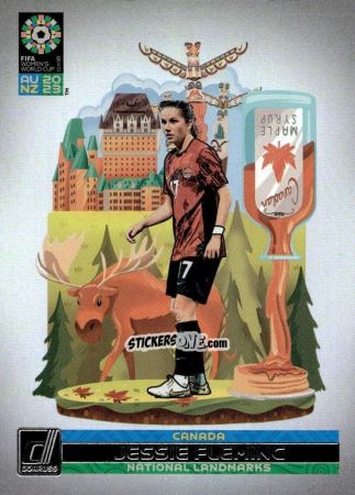 Cromo Jessie Fleming - Donruss Soccer FIFA Women's World Cup 2023
 n. NL5 - Panini