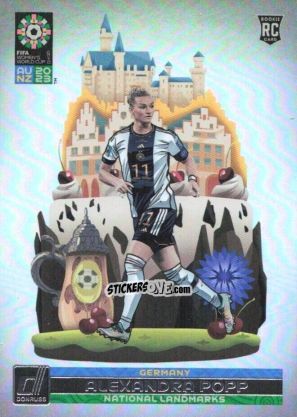 Sticker Alexandra Popp - Donruss Soccer FIFA Women's World Cup 2023
 n. NL8 - Panini
