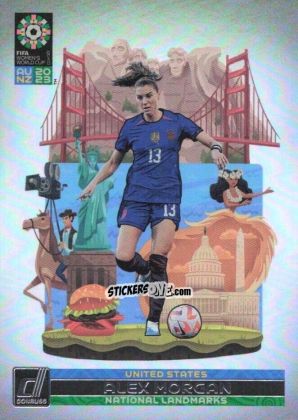Cromo Alex Morgan - Donruss Soccer FIFA Women's World Cup 2023
 n. NL13 - Panini