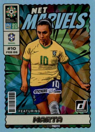 Sticker Marta - Donruss Soccer FIFA Women's World Cup 2023
 n. NM2 - Panini