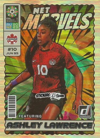 Figurina Ashley Lawrence - Donruss Soccer FIFA Women's World Cup 2023
 n. NM4 - Panini