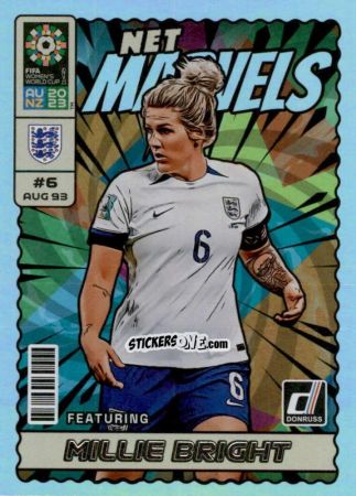 Sticker Millie Bright - Donruss Soccer FIFA Women's World Cup 2023
 n. NM7 - Panini