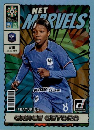 Sticker Grace Geyoro - Donruss Soccer FIFA Women's World Cup 2023
 n. NM8 - Panini
