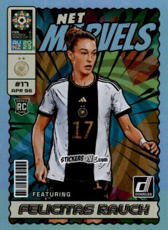 Cromo Felicitas Rauch - Donruss Soccer FIFA Women's World Cup 2023
 n. NM10 - Panini