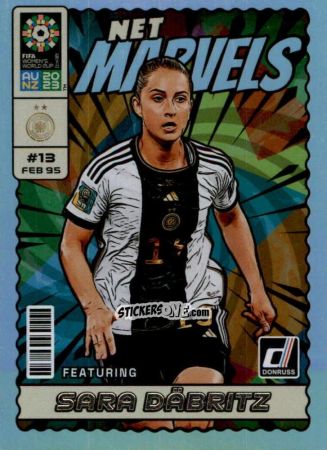 Cromo Sara Daebritz - Donruss Soccer FIFA Women's World Cup 2023
 n. NM11 - Panini