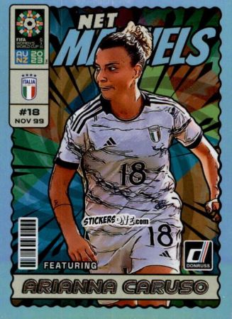 Sticker Arianna Caruso - Donruss Soccer FIFA Women's World Cup 2023
 n. NM12 - Panini