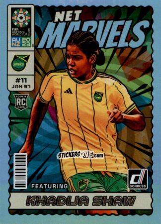 Cromo Khadija Shaw - Donruss Soccer FIFA Women's World Cup 2023
 n. NM13 - Panini