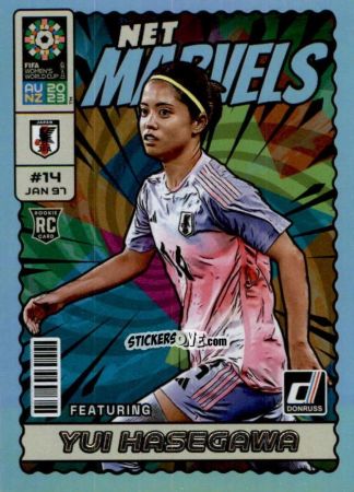 Cromo Yui Hasegawa - Donruss Soccer FIFA Women's World Cup 2023
 n. NM14 - Panini