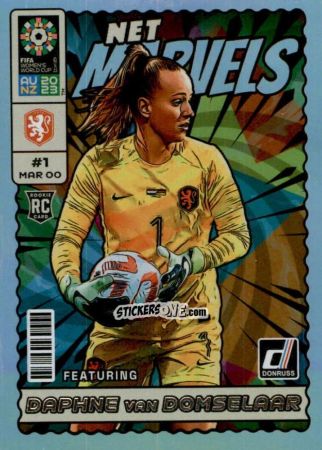 Cromo Daphne van Domselaar - Donruss Soccer FIFA Women's World Cup 2023
 n. NM15 - Panini