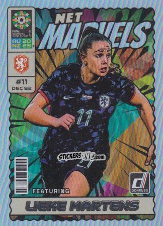 Figurina Lieke Martens - Donruss Soccer FIFA Women's World Cup 2023
 n. NM16 - Panini