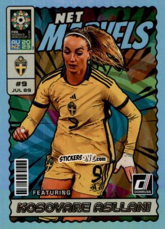Cromo Kosovare Asllani - Donruss Soccer FIFA Women's World Cup 2023
 n. NM21 - Panini