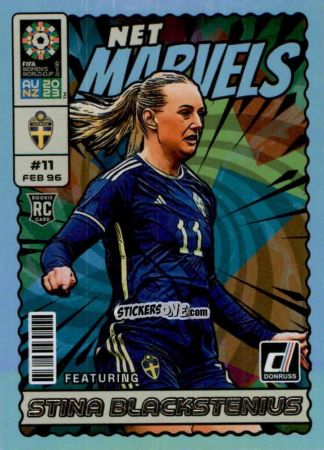 Sticker Stina Blackstenius - Donruss Soccer FIFA Women's World Cup 2023
 n. NM22 - Panini