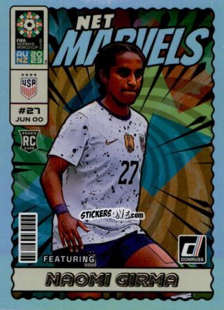 Sticker Naomi Girma - Donruss Soccer FIFA Women's World Cup 2023
 n. NM24 - Panini