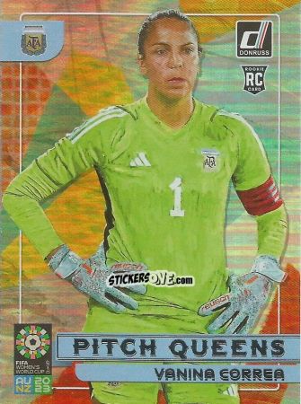 Sticker Vanina Correa - Donruss Soccer FIFA Women's World Cup 2023
 n. PQ1 - Panini