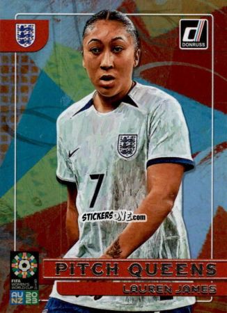 Figurina Lauren James - Donruss Soccer FIFA Women's World Cup 2023
 n. PQ7 - Panini