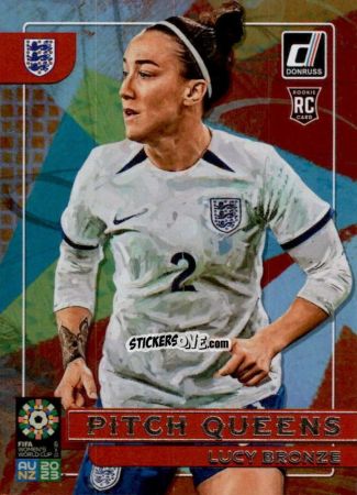 Sticker Lucy Bronze - Donruss Soccer FIFA Women's World Cup 2023
 n. PQ8 - Panini