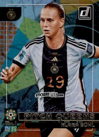 Cromo Klara Buhl - Donruss Soccer FIFA Women's World Cup 2023
 n. PQ12 - Panini