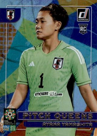 Cromo Ayaka Yamashita - Donruss Soccer FIFA Women's World Cup 2023
 n. PQ13 - Panini