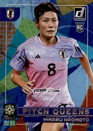 Cromo Hikaru Naomoto - Donruss Soccer FIFA Women's World Cup 2023
 n. PQ14 - Panini