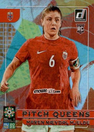 Sticker Maren Naevdal Mjelde - Donruss Soccer FIFA Women's World Cup 2023
 n. PQ18 - Panini