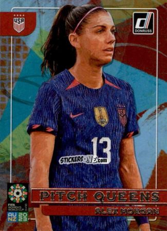 Cromo Alex Morgan - Donruss Soccer FIFA Women's World Cup 2023
 n. PQ23 - Panini