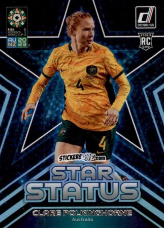 Figurina Clare Polkinghorne - Donruss Soccer FIFA Women's World Cup 2023
 n. SS1 - Panini