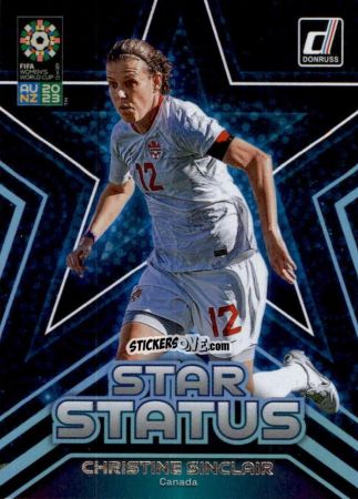 Figurina Christine Sinclair - Donruss Soccer FIFA Women's World Cup 2023
 n. SS2 - Panini
