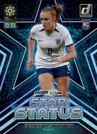 Cromo Georgia Stanway - Donruss Soccer FIFA Women's World Cup 2023
 n. SS6 - Panini