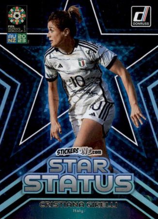 Sticker Cristiana Girelli - Donruss Soccer FIFA Women's World Cup 2023
 n. SS12 - Panini